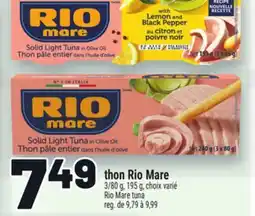 Metro THON RIO MARE | RIO MARE TUNA offer
