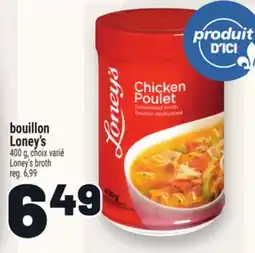 Metro BOUILLON LONEY'S | LONEY'S BROTH offer