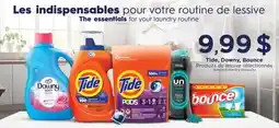 Jean Coutu Tide, Downy, Bounce Selected laundry products offer