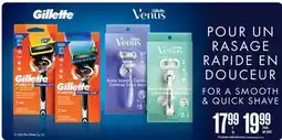 Jean Coutu Gillette Selected Products offer