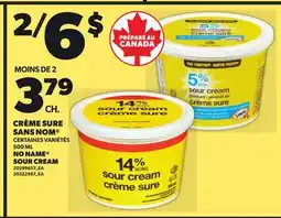 Provigo NO NAME SOUR CREAM offer