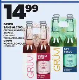 Provigo GRUVI NON-ALCOHOLIC offer