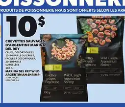 Provigo MARINA DEL REY WILD ARGENTINIAN SHRIMP offer