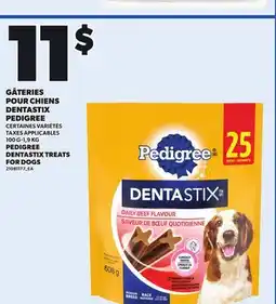 Provigo PEDIGREE DENTASTIX TREATS FOR DOGS, 100 G-1,9 KG offer