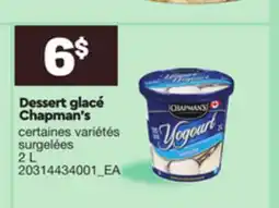 Provigo DESSERT GLACÉ CHAPMAN'S offer