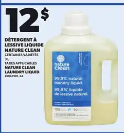 Provigo NATURE CLEAN LAUNDRY LIQUID offer