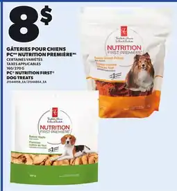 Provigo PC NUTRITION FIRST DOG TREATS, 160/270 G offer