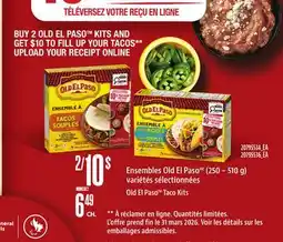 Provigo OLD EL PASOTM TACO KITS offer