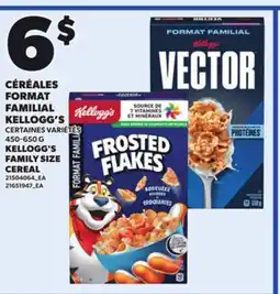 Provigo KELLOGG'S FAMILY SIZE CEREAL offer