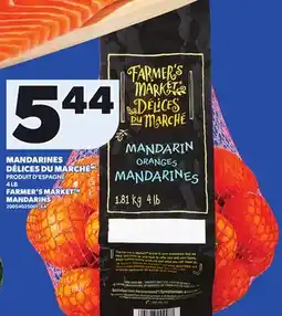 Provigo FARMER'S MARKET MANDARINS, 4 LB offer