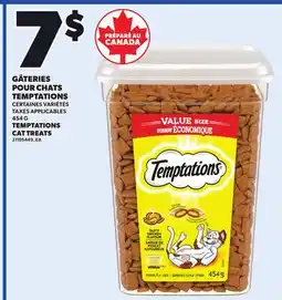 Provigo TEMPTATIONS CAT TREATS offer