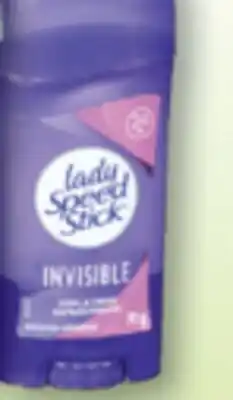 Familiprix LADY SPEED STICK Selected antiperspirants or deodorants offer