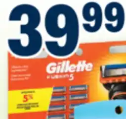 Familiprix GILLETTE Selected cartridges offer