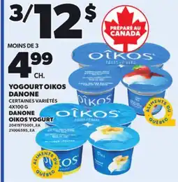 Provigo DANONE OIKOS YOGURT offer