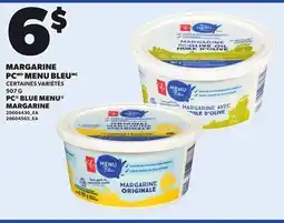 Provigo PC BLUE MENU MARGARINE offer