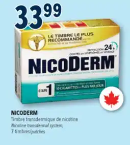 Familiprix NICODERM Nicotine transdermal system, 7 patches offer