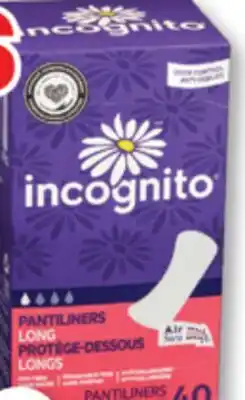 Familiprix Incognito long pantiliners 40un offer