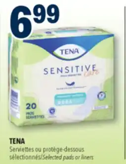 Familiprix TENA Selected pads or liners offer