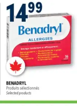 Familiprix BENADRYL Selected products offer