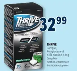 Familiprix THRIVE Complete, nicotine replacement, 96 pieces offer