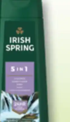 Familiprix IRISH SPRING Selected body washes offer