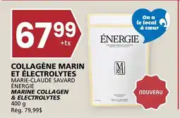 Rachelle-Bery Grocery MARIE-CLAUDE SAVARD ÉNERGIE MARINE COLLAGEN & ELECTROLYTES offer