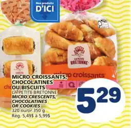 Marché Bonichoix LA PETITE BRETONNE MICRO CRESCENTS, CHOCOLATINES OR COOKIES offer