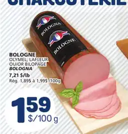 Marché Bonichoix OLYMEL, LAFLEUR OR BILOPAGE BOLOGNA offer