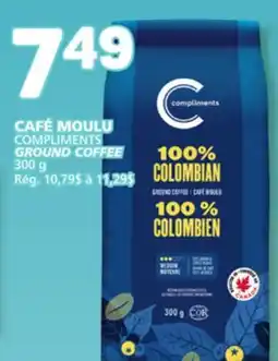 Marché Bonichoix COMPLIMENTS GROUND COFFEE offer