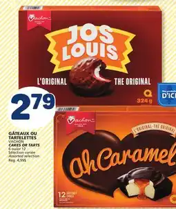 Marché Bonichoix VACHON CAKES OR TARTS offer