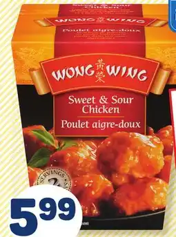 Marché Bonichoix WONG WING FROZEN ASIAN MEAL offer