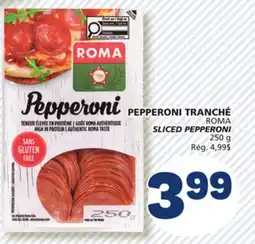 Marché Bonichoix ROMA SLICED PEPPERONI offer