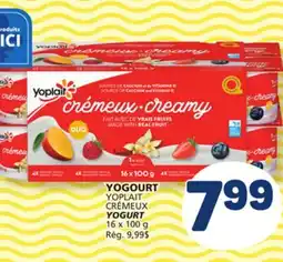 Marché Bonichoix YOPLAIT CRÉMEUX YOGURT offer
