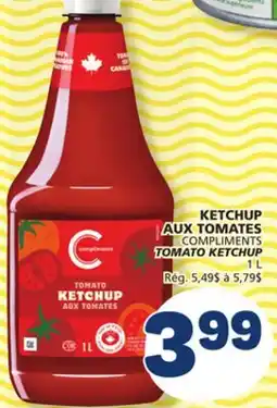 Marché Bonichoix COMPLIMENTS TOMATO KETCHUP offer