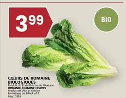 Rachelle-Bery Grocery ORGANIC ROMAINE HEARTS offer