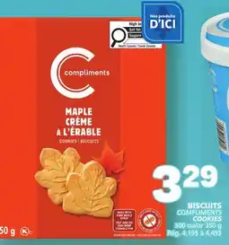 Marché Bonichoix COMPLIMENTS COOKIES offer