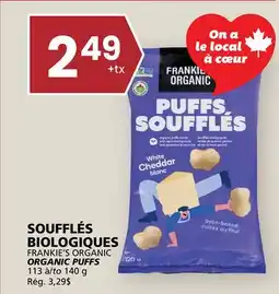 Rachelle-Bery Grocery FRANKIE'S ORGANIC ORGANIC PUFFS offer