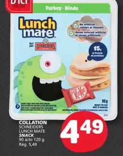 Marché Bonichoix SCHNEIDERS LUNCH MATE SNACK offer