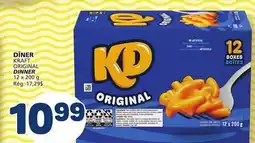 Marché Bonichoix KRAFT ORIGINAL DINNER offer