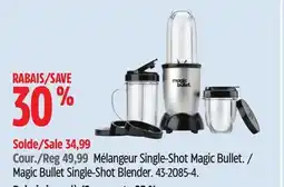 Canadian Tire Magic Bullet Single-Shot Blender offer