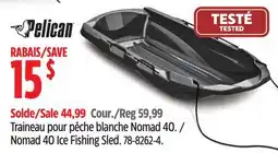 Canadian Tire Nomad 40 Ice Fishing Sled offer