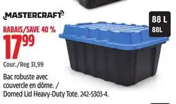 Canadian Tire Domed Lid Heavy-Duty Tote offer