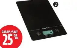 Canadian Tire Starfrit 5kg Ultra-Slim Glass Kitchen Scale offer