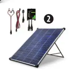 Canadian Tire Solar Kit with Stand and Charge Controller offer