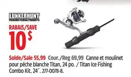 Canadian Tire Titan Ice Fishing Combo Kit, 24˝ offer