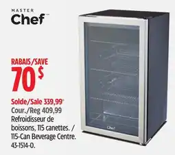 Canadian Tire MASTER CHEF 115-Can Beverage Centre offer