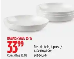 Canadian Tire 4-Pc Bowl Set offer