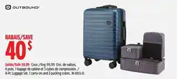 Canadian Tire Outbound 4-Pc Luggage Set offer