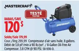 Canadian Tire 8-Gallon Oil-Free Air Compressor offer