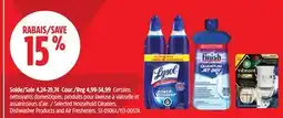 Canadian Tire Selected Household Cleaners, Dishwasher Products and Air Fresheners offer